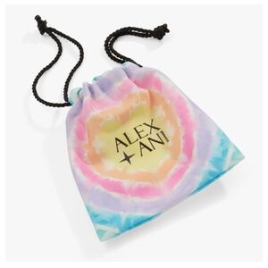 Alex & Ani Tie Dye Pouch for bracelets gifting/travel/storage limited  edition